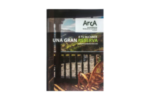 Diseño folleto de turismo rural: ARCA