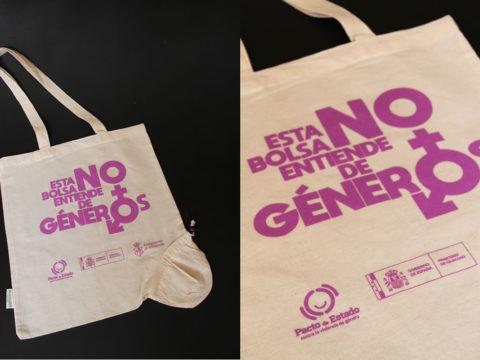 Bolsas de compra algodón personalizadas