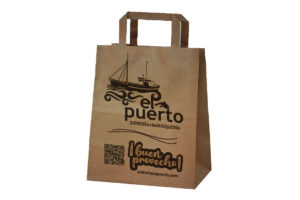Diseño de bolsas personalizadas para restaurantes
