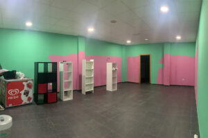 Reforma local inmobiliario antes de